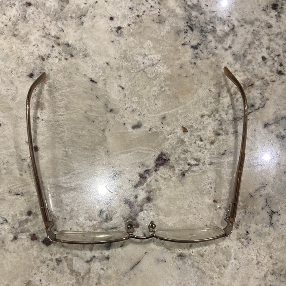 VERSACE vintage metallic rimmed eyeglasses - Picture 7 of 11